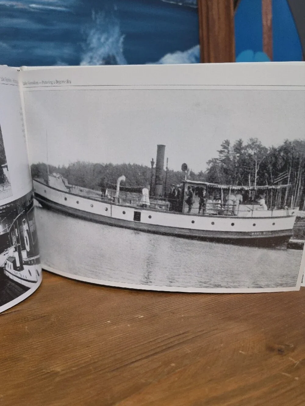 Lake Vermilion Picturing a Bygone Era Coffee Table Book - Black & White